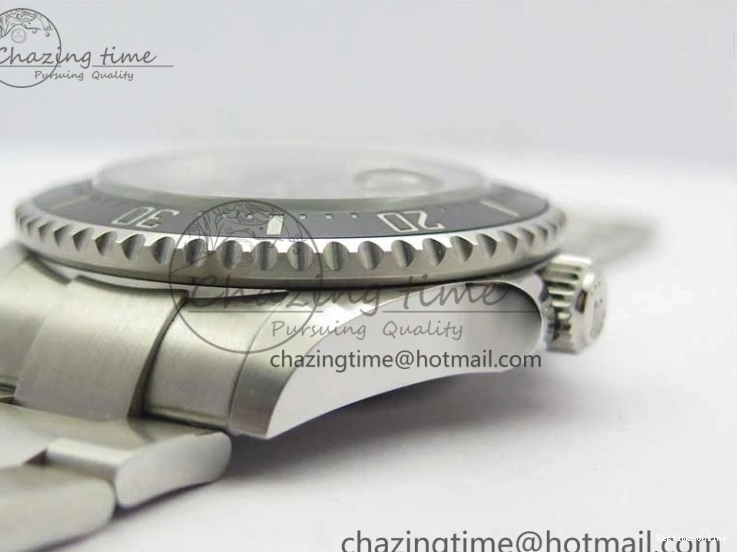 1228 Sea-Dweller 2017 Baselworld 126600 Noob 1:1 Best Edition Black Dial on SS Bracelet A2836 V Effortless 3065